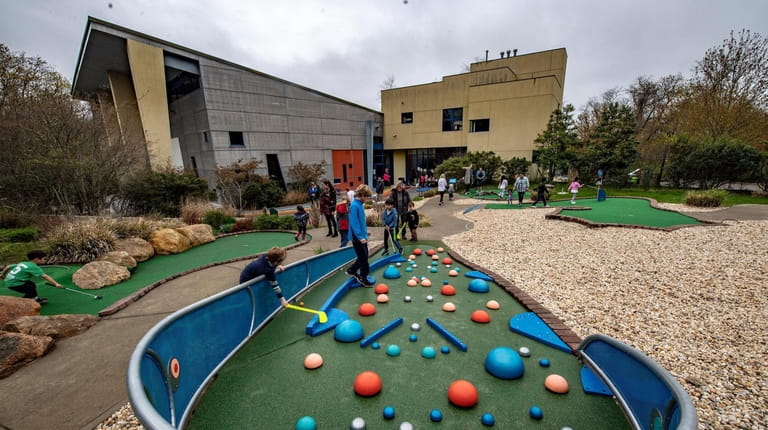Have a ball playing miniature golf at the Children's Museum...