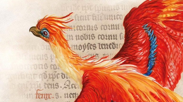 The Phoenix,  a magical creature from the "Harry Potter" series.