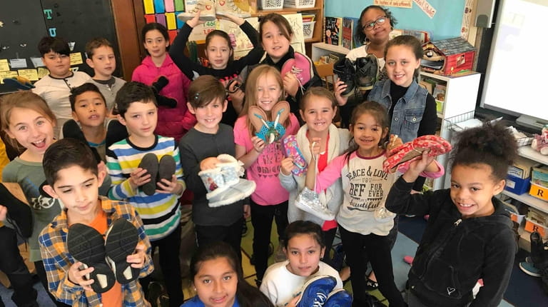 Members of Southampton Elementary School's Student Council collected gently used...