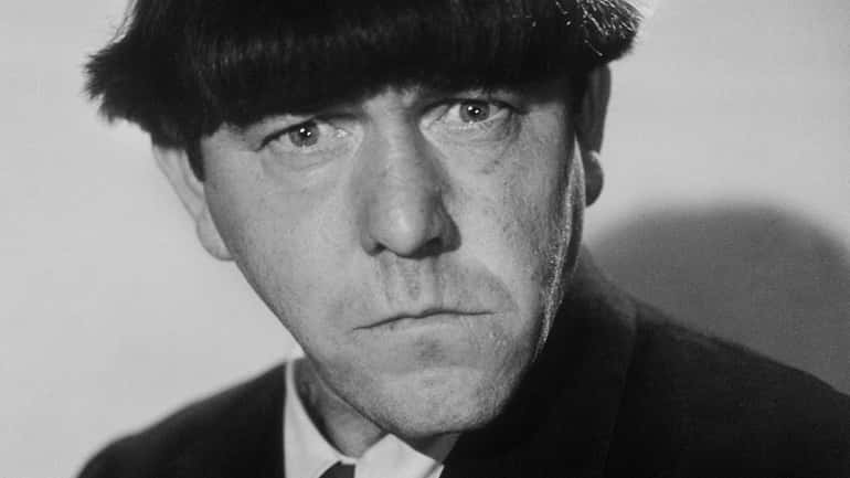 The Three Stooges star Moe Howard is seen in the late 1930s.
