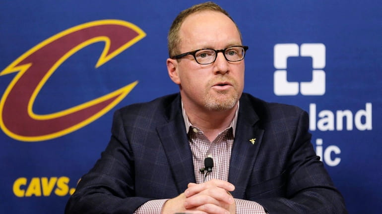 David Griffin spent three seasons as the Cavaliers' general manager.