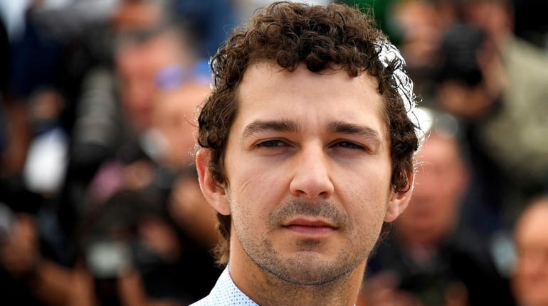 Shia LaBeouf  is drawing praise at the Cannes Film Festival.