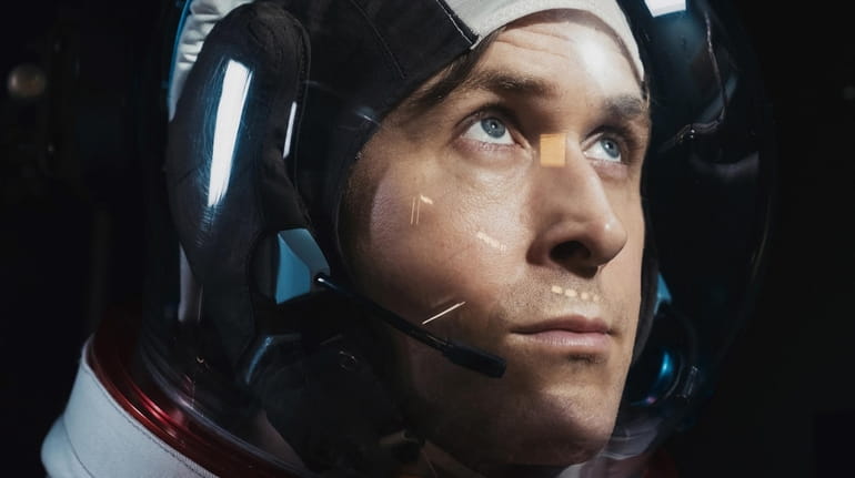 Ryan Gosling stars as Neil Armstrong in the film "First...