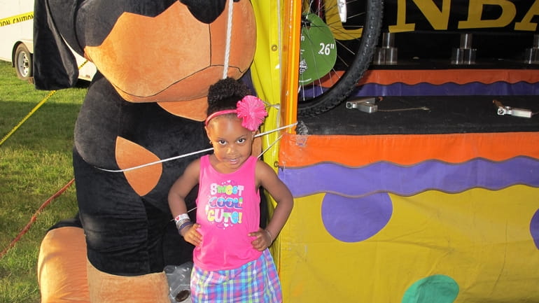 Casey Francis, 3, of Central Islip posed for a picture...