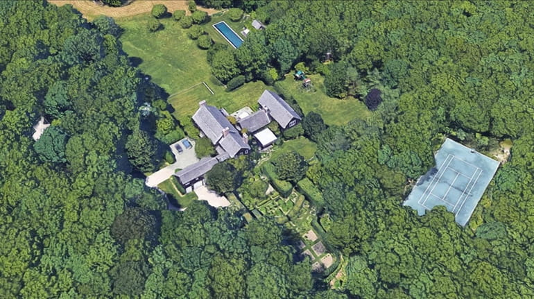 The Sag Harbor property owned by Matt Lauer.