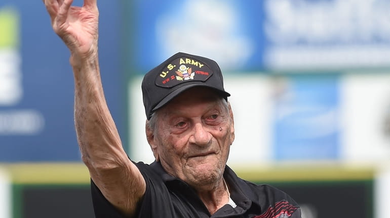 Henry Levy, 100-yard-old United States Army Veteran who served under...