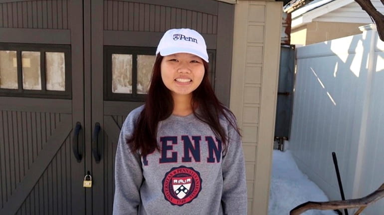 Wenny Cheng, a senior at Mineola High School, is the...