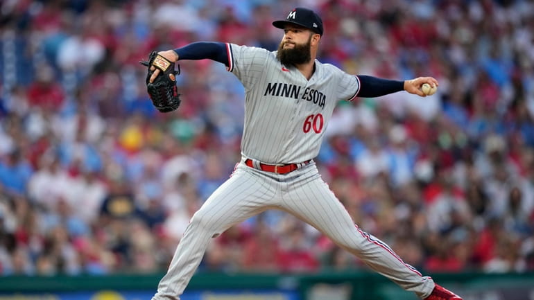 Minnesota Twins' Dallas Keuchel pitches during the second inning of...