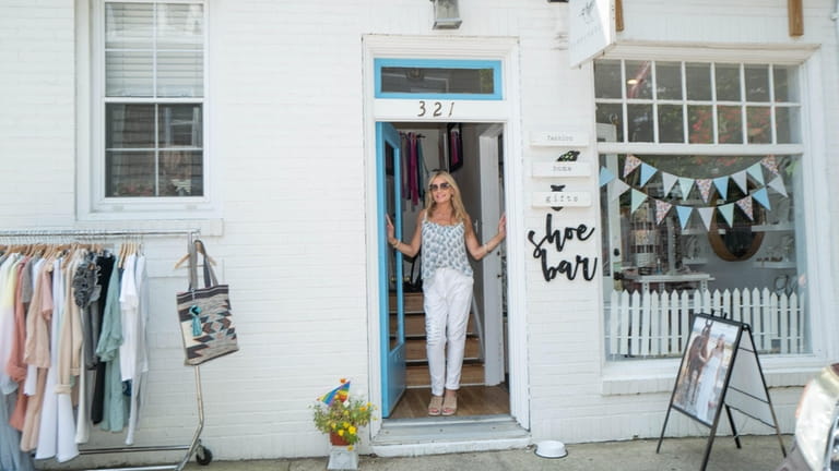 Suzette LaValle at her store Hummingbird on Cliff Avenue, July 1,...