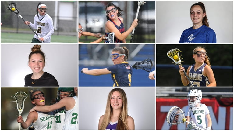 Top row, from left: Sara Curley of Lynbrook, Christine Dannenfelser...