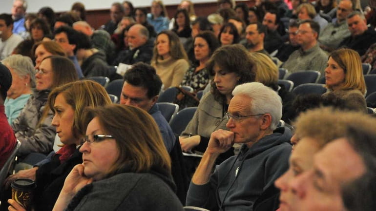 Sayville holds a public forum Feb. 15 to address the...