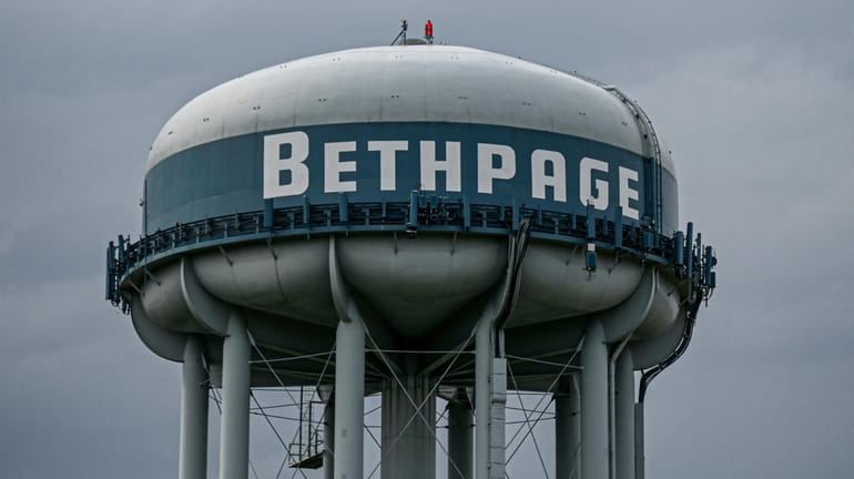 Groundwater pollution from a toxic plume in the Bethpage area...