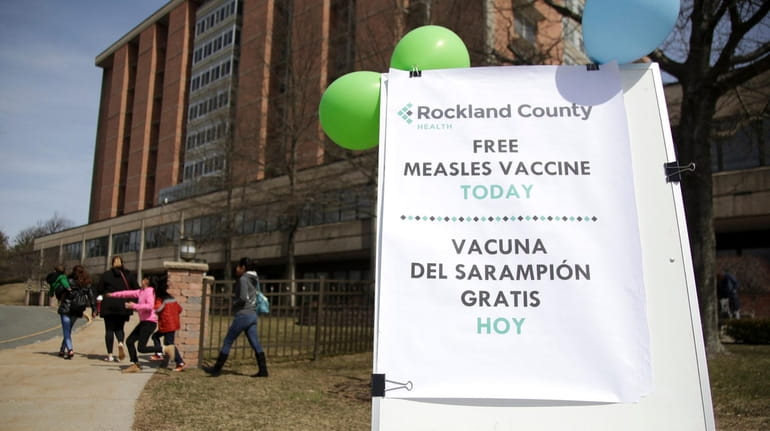 Measles outbreaks in Rockland County and Brooklyn have prompted public health officials...
