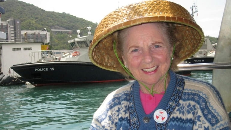 Ruth Elizabeth Knutson visited China when she was 84 years...