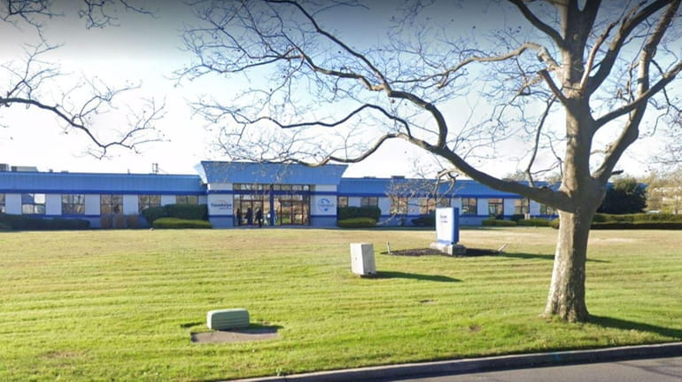 100 Marcus Boulevard in Hauppauge is shown in this image....