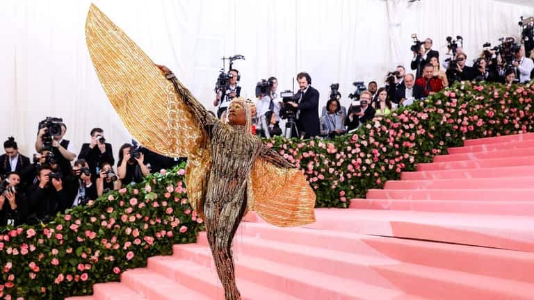Actor Billy Porter makes a statement at the Met Gala.