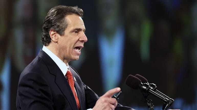 New York Gov. Andrew M. Cuomo delivers his third State...