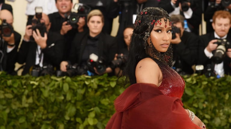 Nicki Minaj attends the Heavenly Bodies: Fashion & The Catholic...