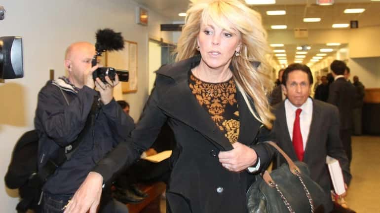 Dina Lohan accepted a plea deal at Nassau District Court...
