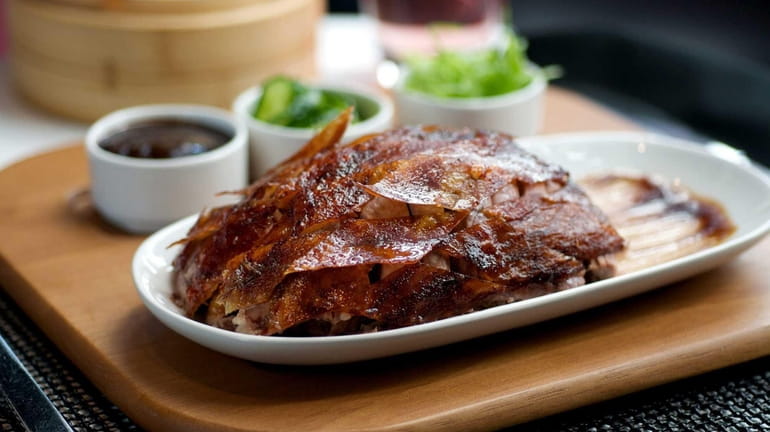 Monsoon in Babylon serves a whole Peking duck for two...