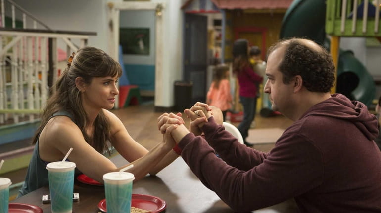 Amanda Peet and Steve Zissis in HBO's new comedy "Togetherness."