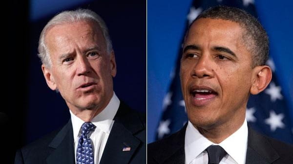 Vice President Joe Biden and President Barack Obama