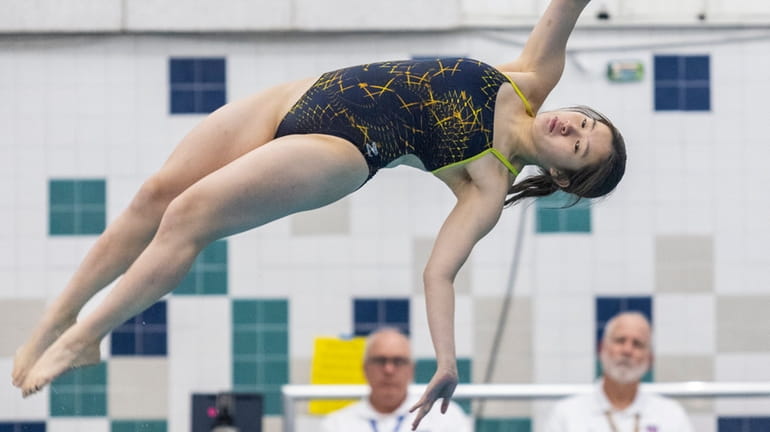 Jericho’s Rachel Yang shows her winning form in state diving...