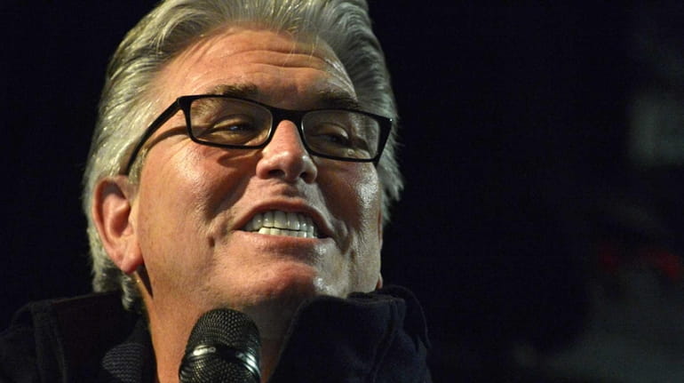 WFAN host Mike Francesa is seen onstage during FrancesaCon at...
