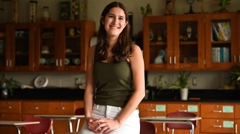 Saba Mehrzad, a senior at Syosset High School, founded the Women...