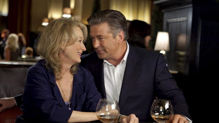 Meryl Streep and Alec Baldwin in a scene from the...