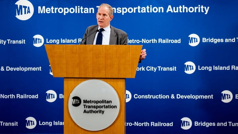 MTA chairman and chief executive officer Janno Lieber on Wednesday...