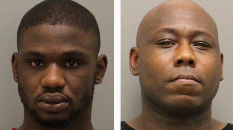 Tariq Williams, left, and Kennyatta Johnson were arrested June 29,...