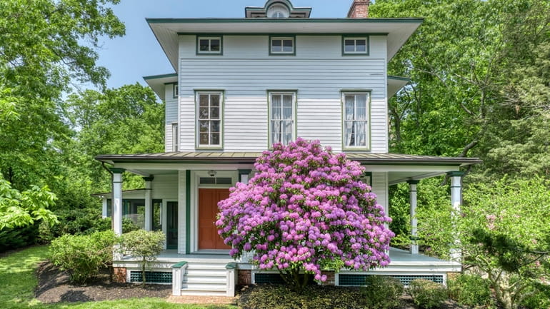 This Italianate-style Southold home is on the market for nearly...