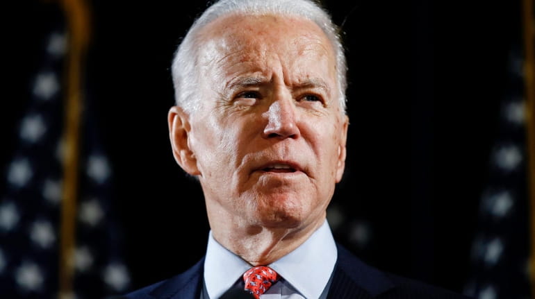 Former Vice President Joe Biden on March 12.