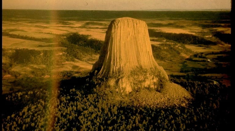 Devils Tower National Monument in Wyoming.