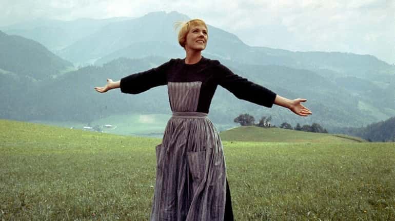Julie Andrews as Maria in "The Sound of Music."