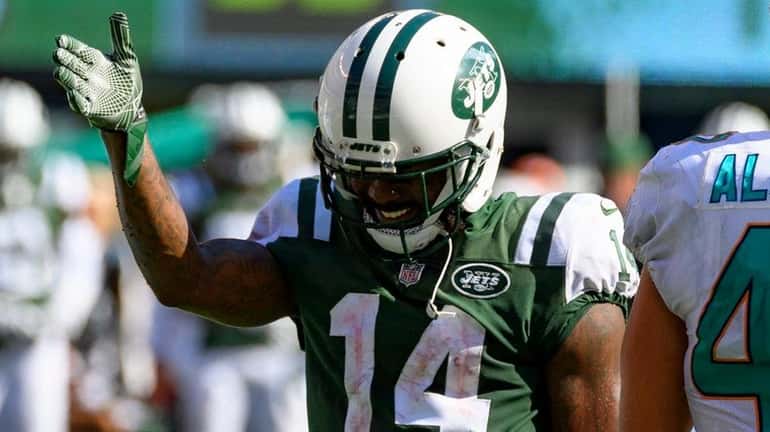 Jets receiver and punt returner Jeremy Kerley is eligible to...