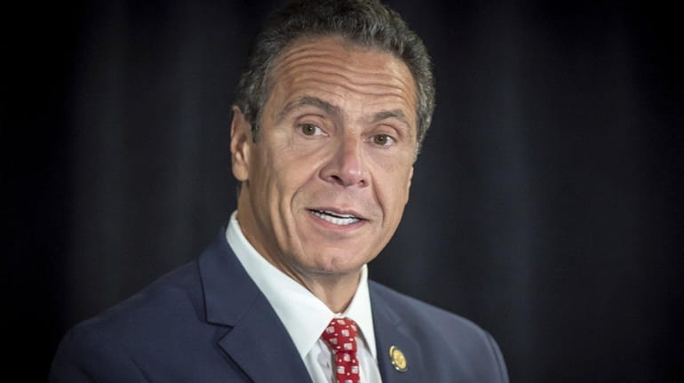 Gov. Andrew M. Cuomo during a news conference in September...