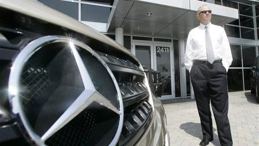 Mike Jackson, Chairman and Chief Executive Officer of AutoNation, poses...