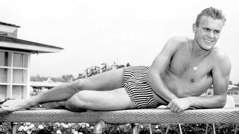 Tab Hunter, the actor with the all-American looks who starred...