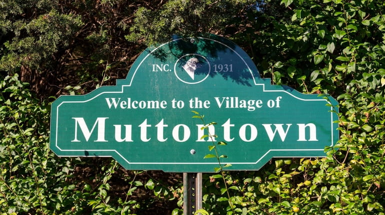 "There's a feeling of being surrounded by wilderness," says Muttontown Village...