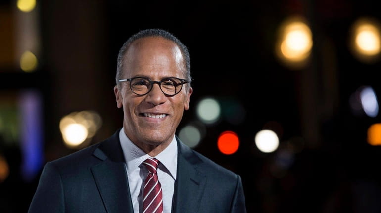 NBC Nightly News anchor Lester Holt will moderate the first...