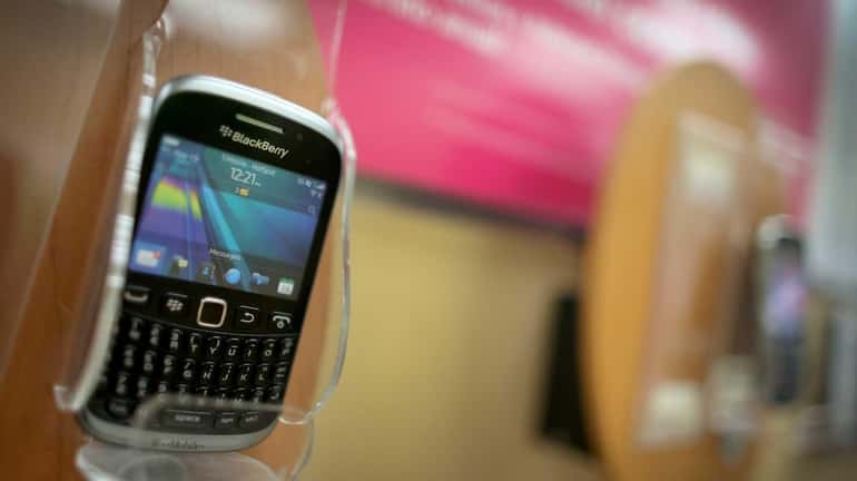 BlackBerry cellphones for sale at Fixx wireless in Miami. The...