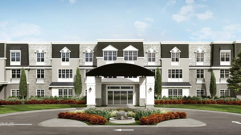 A rendering of Engel Burman's proposed Bristal assisted living facility...