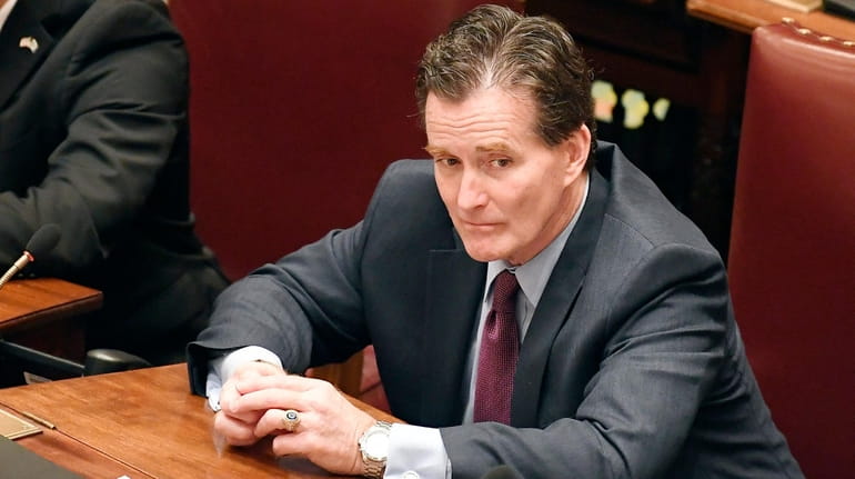State Senate Minority Leader John Flanagan (R-Smithtown) on March 31.
