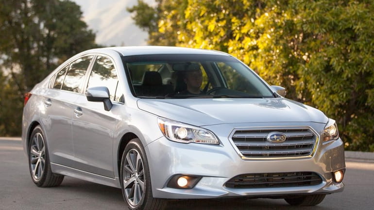 The 2015 Subaru Legacy is an all-wheel drive refined family...