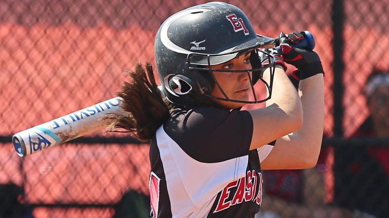 Allison Dell'Orto of East Islip bats during a game on April...