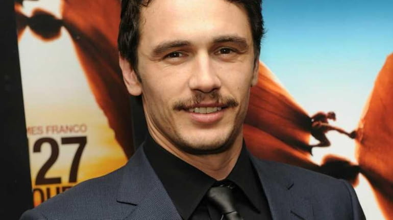 Actor James Franco attends the New York premiere of "127...