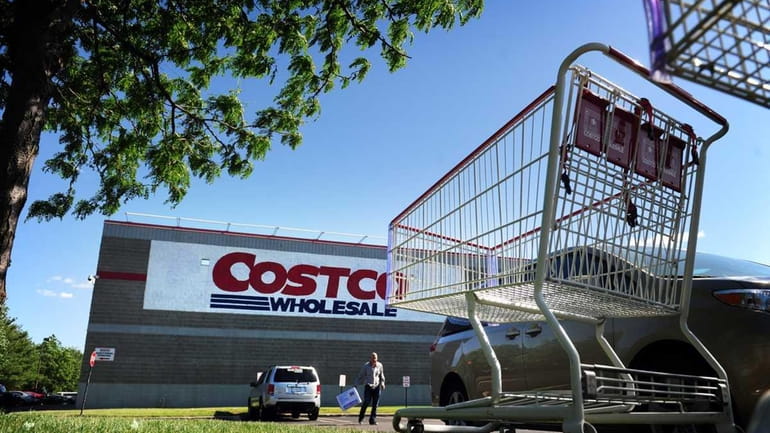 Photo of Costco wholesale in Melville on the afternoon of...