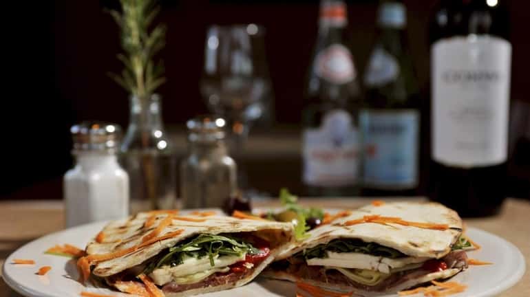 Piadina -- aka piada -- is a grilled and filled...